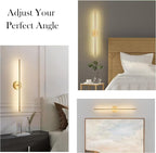 KARTOOSH Battery Operated Wall Sconces, Dimmable Wall Sconces Set of Two - Image 6