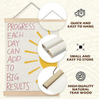 Supwhd Nursery Positive Affirmations Wall Decor, Inspirational Add Up to Big - Image 5