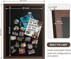 4 THOUGHT Chalk Board 24" x 36", Magnetic Large Chalkboard - Image 3