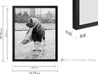 Poster Master Dog Dressed for Winter Print - Image 3