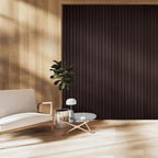OUZUGIE WPC Acoustic Slat Wall Paneling, Living Room, TV Background, Study Room - Image 2