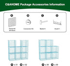C&AHOME Wire Cube Storage, 8 - Image 7