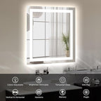 Hivone 28X32 LED Bathroom Mirror - Image 6