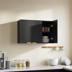 ChooChoo 3 Doors Wall Cabinet Laundry Room, Bathroom Wall Cabinet - Image 2