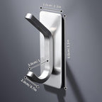 DELITON Adhesive Towel Hooks for Bathroom - Image 6