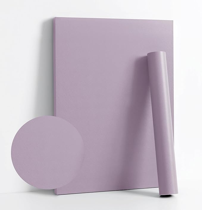 Dimoon 118''x17.7'' Purple Peel and Stick Wallpaper Contact Paper Modern Self by DIYYOURMOON