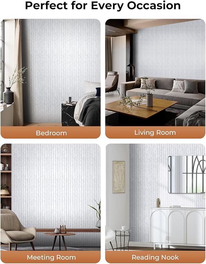 SODOCT 12 Pack Large Acoustic Panels, 47.2" X 23.6" X 0.4" Sound Proof Panels - Image 6
