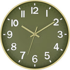 Foxtop Modern Wall Clock Silent Non-Ticking Battery Operated Round Quartz 12 by Foxtop