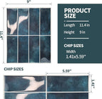 Peel and Stick Backsplash 3D Wall Tiles, Self-Adhesive, Oil Proof, Waterproof - Image 2