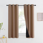 NICETOWN 100% Blackout Curtains Thermal, Noise Reduction and Privacy Curtains by NICETOWN