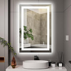 Hivone 24X36 LED Bathroom Mirror by Hivone