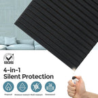 AKUMAX 4 Pack Wood Panels-3D Slat Wall Panelling - Image 4