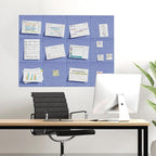 MaxGear Large Cork Board for Wall 36" x 24", Sky Blue Bulletin Board, 6 Pack - Image 8