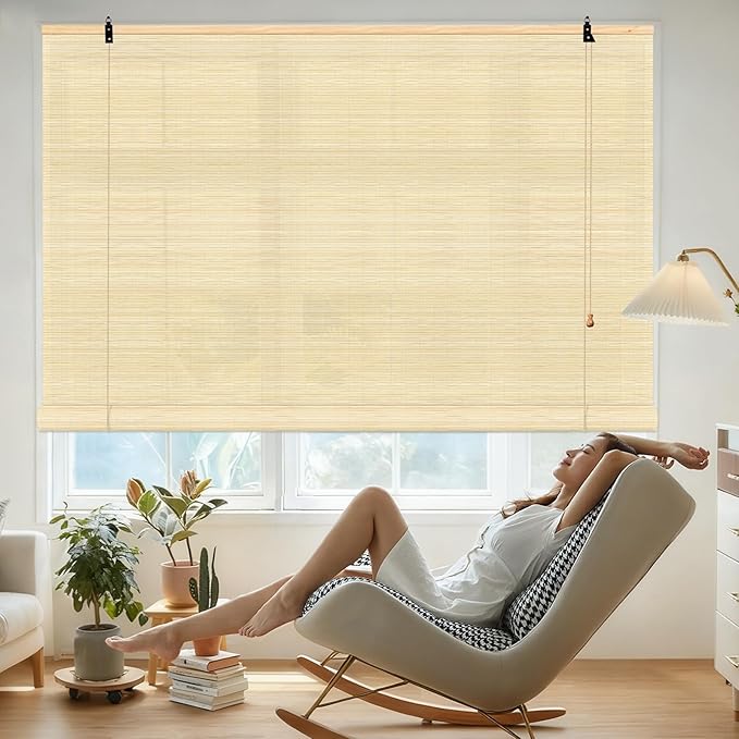 Bamboo Blinds for Door Window - Image 2