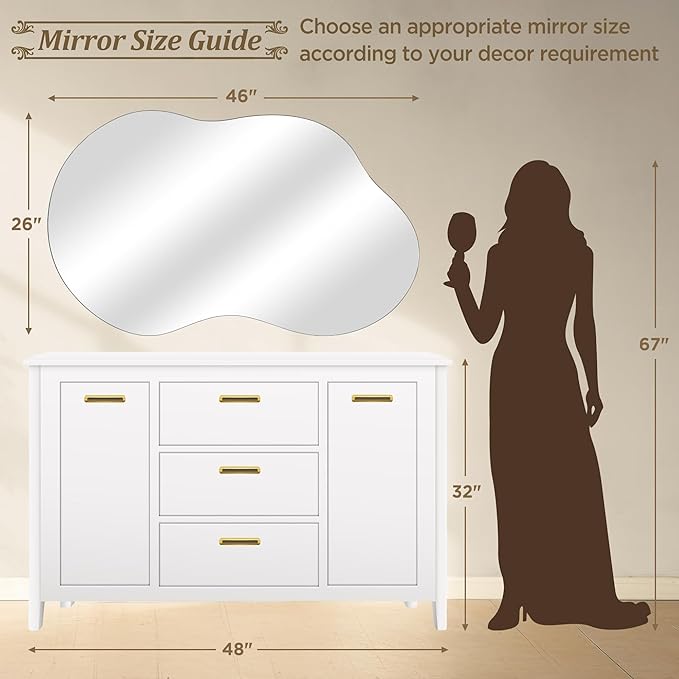 Dorlicecass Bathroom Mirror - Image 4