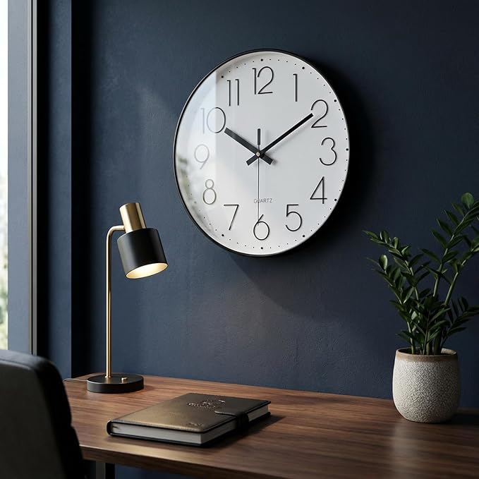 jomparis 16 Inch Large Wall Clock Modern Elegant Style - Image 3