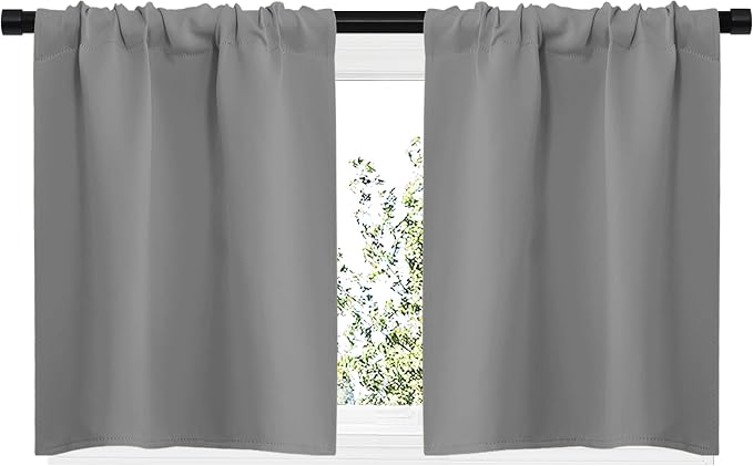 NICETOWN RV Blackout Curtains for Camper Windows, Short Room Darkening Curtains - Image 2