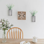 Dahey 2 Pack Wood Wall Planter Vase - Image 5