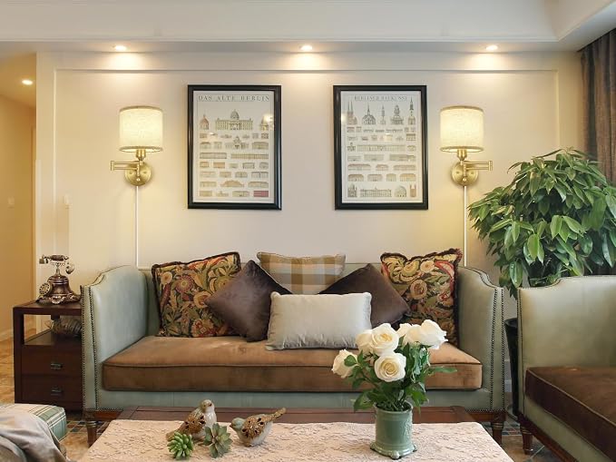 GOODATE Plug in Wall Sconces - Image 9