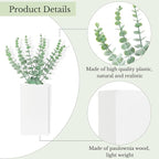 Dahey 2 Pack Wood Wall Planter Vase - Image 6