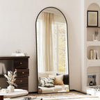 Arched Full Length Mirror, Full Length Wall Mirror Hanging or Leaning - Image 2