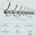 Dseap Coat Rack Wall Mount - Image 6