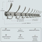 Dseap Coat Rack Wall Mount - Image 6
