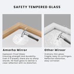 Amorho 60 X30 Inch Bathroom Mirror - Image 3
