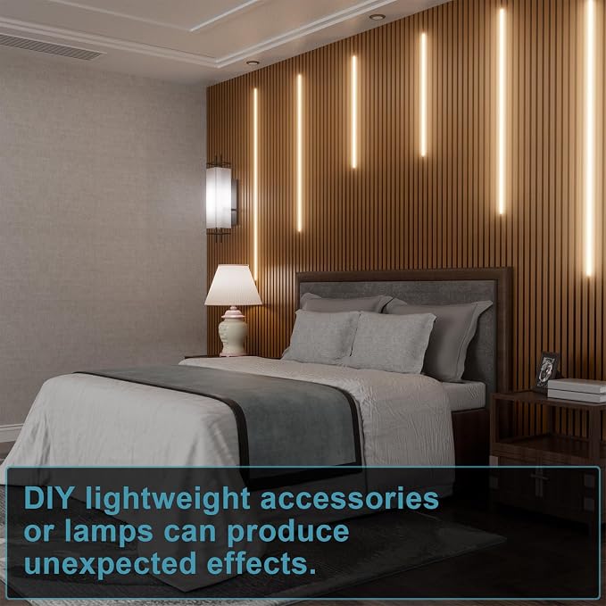 Wood Slat Acoustic Wall Panels-3D Fluted Sound Absorbing Panel - Image 2