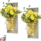 Wall Decor Mason Jar Sconces by HOMECOR