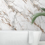 Marble Peel and Stick Waterproof Wall Paneling, Covers 38.75 Sq. Ft. - Image 8