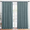 NICETOWN 2 Panels Blackout Curtains, Rod Pocket Thermal Insulated Drapess by NICETOWN