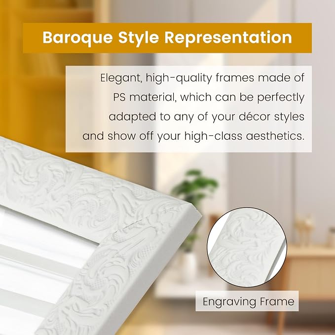 Beauty4U Full Length Mirror Wall Mirror Full Body Dressing Mirror Wall Mounted - Image 6