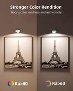 EZVALO Picture Lights for Wall, 2000mAh Rechargeable Battery Magnetic Poster - Image 8