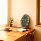 Mid Century Retro Irregular Shape Wall Clock, Silent Non-Ticking Battery - Image 8
