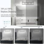 Ralbay 5 Color Temperature Brushed Nickel Vanity Lights - Image 3