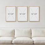 Framed Botanical Modern Wall Art - Image 5
