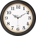 Yoiolclc Large Wall Clock 16 Inch Silent Non-Ticking Vintage Wall Clocks by YoiolclcWallClock