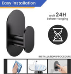 Aikzik Adhesive Hooks, 26LB Extra Strong Heavy Duty Wall Hooks - Image 8