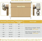 Shade&Beyond Custom Size Outdoor Roller Shades Cordless Patio Roll Up Blinds - Image 8