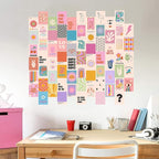 Preppy Room Decor, Cute Preppy Wall Decor, Trendy Pink Photo Collage Kit 4"x6" - Image 4