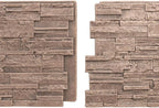 EverStone Cascade Faux Stone Panel, 48 5/8"W x 24 3/4"H x 1 1/4"D, North Hill - Image 8