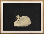 VIYYIEA Framed Wall Art for Living Room, Swan Art Canvas Prints, Vintage Home by VIYYIEAART