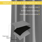 NICETOWN Blackout Sliding Door Curtain - Image 3