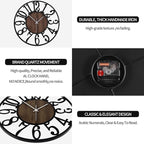 Large Wall Clock for Living Room Decor, 14 Inch Non Ticking Silent, Battery - Image 6