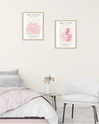 HesenDot Unframed Matisse Pink Wall Art, 12x16in Canvas Prints Poster, - Image 6