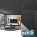 Art3d 10-Pack Smooth Drop Ceiling Tile 2ft x 4ft by Art3d