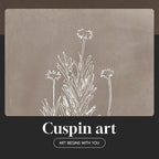 Boho Framed Botanical Wall Art for Bedroom, 4 Piece Vintage Neutral Floral - Image 5