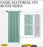 NICETOWN 2 Panels Blackout Curtains, Rod Pocket Thermal Insulated Drapess - Image 3