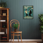Framed Art Vintage Classic Movie Fiction posters - Image 4